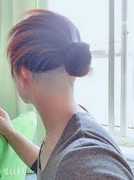 まっすー夫婦 on twitter shaved nape model hair buzzed hair