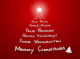 Resultado de imagen de felices fiestas en idiomas