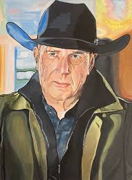 Modern Cowboy Painting