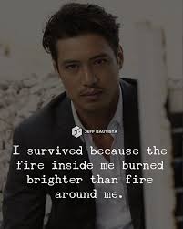 While going through life, we must always keep the fire in us burning, with  the knowledge of knowing how and when to adjust the flames . Amen! Powerful  words . 😮😢😊👏👏🙏🏾🙏🏾