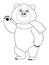 coloriage l ours polaire mascotte des jeux olympiques a sotchi en 2014 coloriages imprimer gratuits dessin shopkins