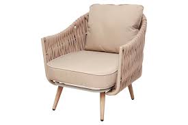 Tekli Koltuk Bej Ipli 85x72x74 Cm Kervan Mobilya