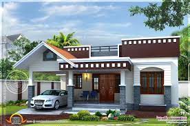 Final Elevation Of The Single Floor Building Kerala House Design Single Floor House Design Small House Design