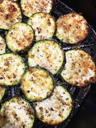 Garlic Parmesan Air Fryer Zucchini Cooks Well With Others Recipe Air Fryer Recipes Healthy Air Fryer Recipes Zucchini