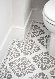 Black And White Patterned Floor Tiles Uk Kota And Neemrana Stencils Used To Create This Beautiful Patterned Floor Nicolettetabram Co Uk Stencils Nicolettetabram Decor Tile Stencil Stenciled Floor