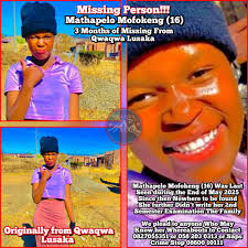 11/21, 16:14] 🙏: Blessed day, bahlali! Pls help locate a missing person.  Her name is Anna Swarts, residing @ Levy Rapodile St in Phutanang. She was  last seen