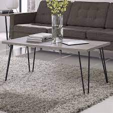 Reclaimed wood coffee table with metal legs in dallas | timbergirl. Modern Classic Vintage Style Coffee Table With Wood Top And Metal Legs Fastfurnishings Com