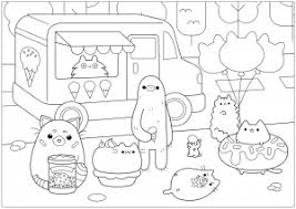 Come on, let's make them come alive with these free printable cat coloring pages. Pusheen Free Printable Coloring Pages For Kids