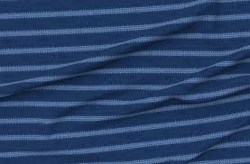 Spoonflower Fabric - Indigo Shibori Blue Stripes Japanese Inspired Dots and Navy Printed on Petal Signature Cotton Fabric by The Yard - Sewing 