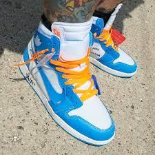 After The Surprise Drop Lucky Coppers Headed To Instagram To Show Us How They Rock The Nike X Virgil Abloh Air Jordan 1 Unc