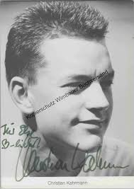 ORIGINAL AUTOGRAMM CHRISTEL Bodenstein (1938-2024) /// Autograph signier  339448 EUR 18,00