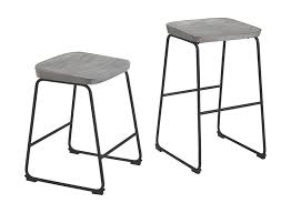 Gently sloping arms compliment the square back and tapered legs, while durable brown vinyl covers the seat and back. Showdell Counter Height Bar Stool Calgary S Furniture Store Calgary Bar Stools