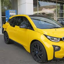 Yellow Bmw I3 To The Limpopo River