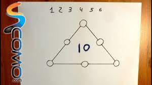 Un juego de matemáticas con cartas. Acertijo De Matematicas Con Respuesta Triangulo Youtube