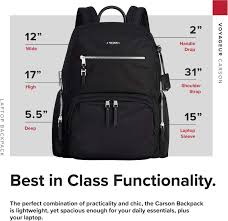 Tumi carson deals backpack mink