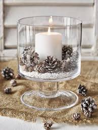 Christmas Decor Candles Cones Of The Pine It S Ever Christmas