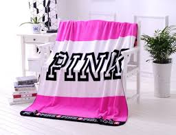 Super Soft Pink Blanket Barely Used In Excellent Condition Pink Throw Blanket Pink Blanket Victoria Secret Bedding