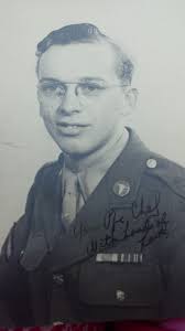 The photo my grandfather gave to my grandmother before he went off to the  war. He was a medic in the battle of the bulge.