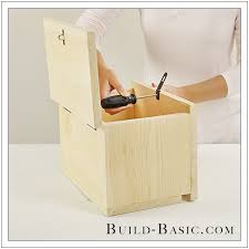 When my friend amber was nearing the final stages of wedding planning, she sent me a link and shared a beautiful card box she was thinking about buying online. Build A Diy Card Box Build Basic