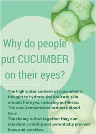 Is Cucumber Really Good For Your Eyes Cucumber On Eyes Dry Skin Care Face Care Tips