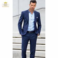 10,815 results for mens navy suit. Navy Blue Wedding Suits For Groom Fashion Dresses