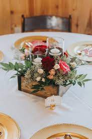 Modern Rustic Wedding Decor Modern Rustic Wedding Table Centerpiece Red Rustic Red Wedding Small Wedding Centerpieces Wedding Table Centerpieces Rustic