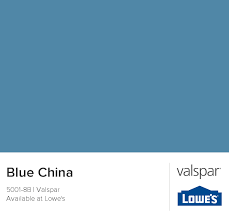 Blue China From Valspar In 2019 Valspar Paint Colors