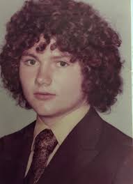 A shot of me in my bunkhouse room and the top row of bunkhouses, 1973