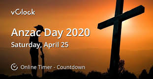 Anzac day press statement michael r. When Is Anzac Day 2020 Countdown Timer Online Vclock