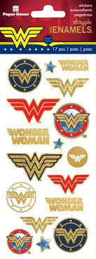 Some logos are clickable and available in large sizes. Wonder Woman Logos Faux Enamel Stickers Paperhouseproductions