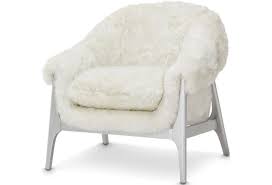 Shop target for accent chairs you will love at great low prices. Michael Amini Glimmering Heights 1314626 Wood And Fur Accent Chair O Dunk O Bright Furniture Upholstered Chairs