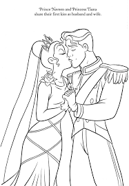 Tiana Prince Naveen Disney Coloring Pages Frog Coloring Pages Disney Princess Coloring Pages
