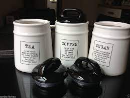 Find the top products of 2021 with our buying guides, based on hundreds of reviews! New Set Of 3 Ceramic Storage Jars Tea Coffee Sugar Canister Black White Tea Coffee Sugar Canisters Tea Coffee Sugar Coffee Sugar