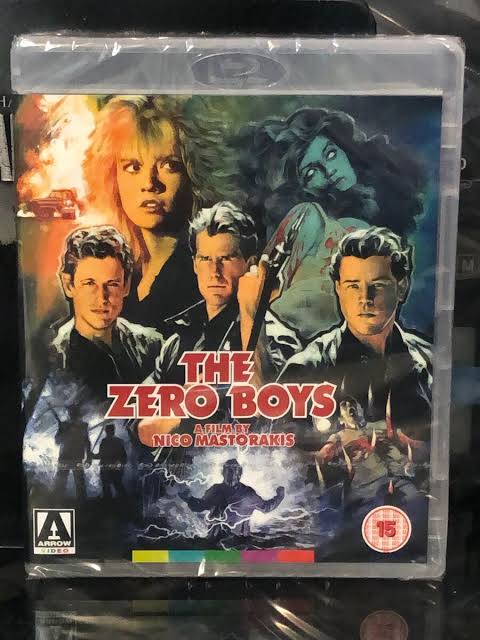 The Zero Boys DUAL FORMAT BLU-RAY/DVD ARROW VIDEO! REGION FREE! BRAND NEW!