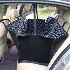 Freesoo Dog Car Seat Covers Hammock Waterproof Back Seat Cover Protector Pet Travel Cover Universal Fits All Dog Hammock Pet Car Seat Covers Dog Car Seat Cover