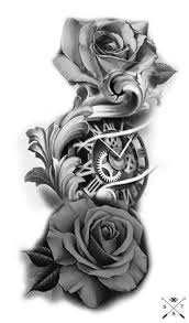 49 Amazing Clock Tattoos Ideas Tattoos Tato Jam Tato Bunga Rose Tato Tangan