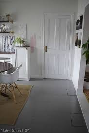 This paint provides a smooth finish and can withstand harsh weathers. Painted Tile Floor Six Months Later Make Do And Diy Painting Tile Floors Painting Tile Tile Floor Living Room