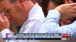 Tehachapi gathers to remember Ed Grimes