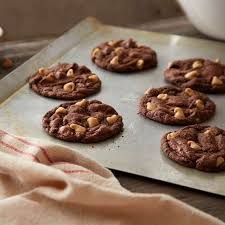 Reese S Chewy Chocolate Cookies With Peanut Butter Chips Recipe In 2020 Chewy Chocolate Cookies Peanut Butter Chips Peanut Butter Chocolate Chip Cookies