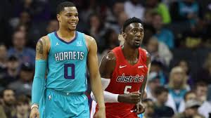 The slumping charlotte hornets will look to end their regular season on a winning note when they take on the washington wizards star russell westbrook in action against the charlotte hornets. Wizards Vs Hornets Betting Latest Line Odds Projection Heavy Com