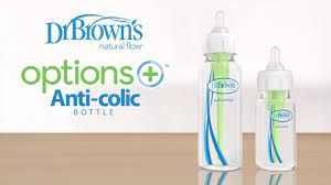 Dr Brown S Natural Flow Options Narrow Baby Bottle Youtube