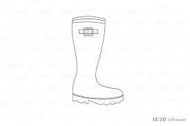 Wie Kann Man Gummistiefel Schritt Fur Schritt Zeichnen