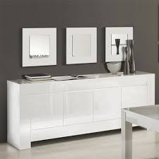 Salle A Manger Blanc Laque Design Meubles Blanc Laque Buffet Et Table Design Blanc Laque Meuble Enfilade Salle A Manger Blanche Salle A Manger Moderne