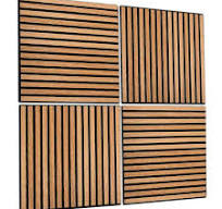 Nuovo design Pet muro doghe legno pannello acustico Akupanel pannelli  fonoassorbenti su misura legno pannelli parete acustica