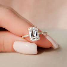 Vintage Emerald Cut Ring