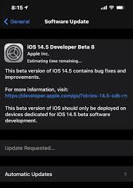 The official release notes don't really mention anything specific about the release but say that it contains some bug fixes and stability improvements. Apple Releases Ios And Ipados 14 5 Beta 8 To Developers