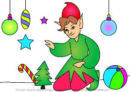 0% ( votes) step 1. Learn How To Draw Elf With Christmas Decorations Christmas Step By Step Drawing Tutorials