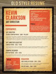 Old Style Resume Creative Resume Creative Resume Templates Resume Templates