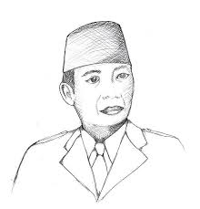 Gambar mewarnai untuk anak paud, tk dan sd sebagai contoh cara menggambar dan mewarnai. Gambar Mewarnai Soekarno Pahlawan Nasional Indonesia Belajarmewarnai Info