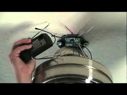 I bought two harbor breeze ceiling fans at lowe's last year. How To Install A Ceiling Fan With Remote Control Youtube